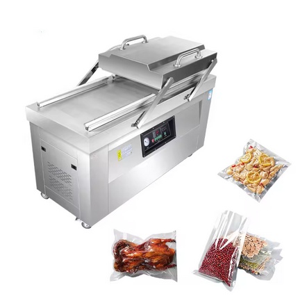 Food Vacuum Sealer Machine - Semi-automatische grote commerciële vacuümmachine met dubbele