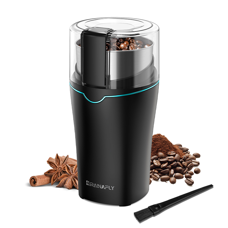 Coffee Bean Grinder Electric - Koffiemolen met verwijderbare roestvrijstalen beker Elektrische