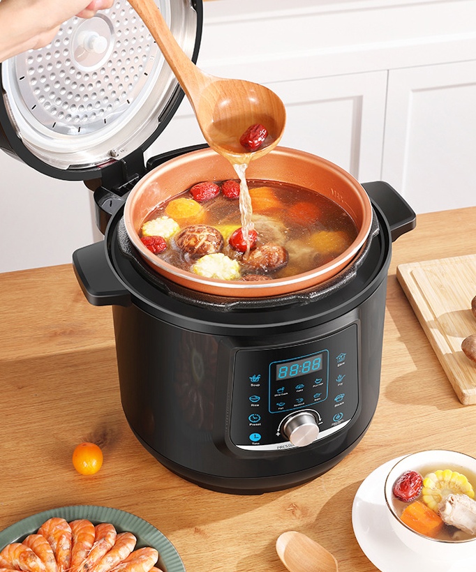 Smart Instant Pressure Cooker - RVS Elektrische Drukpan Elektrische Huishoudelijke Automatische