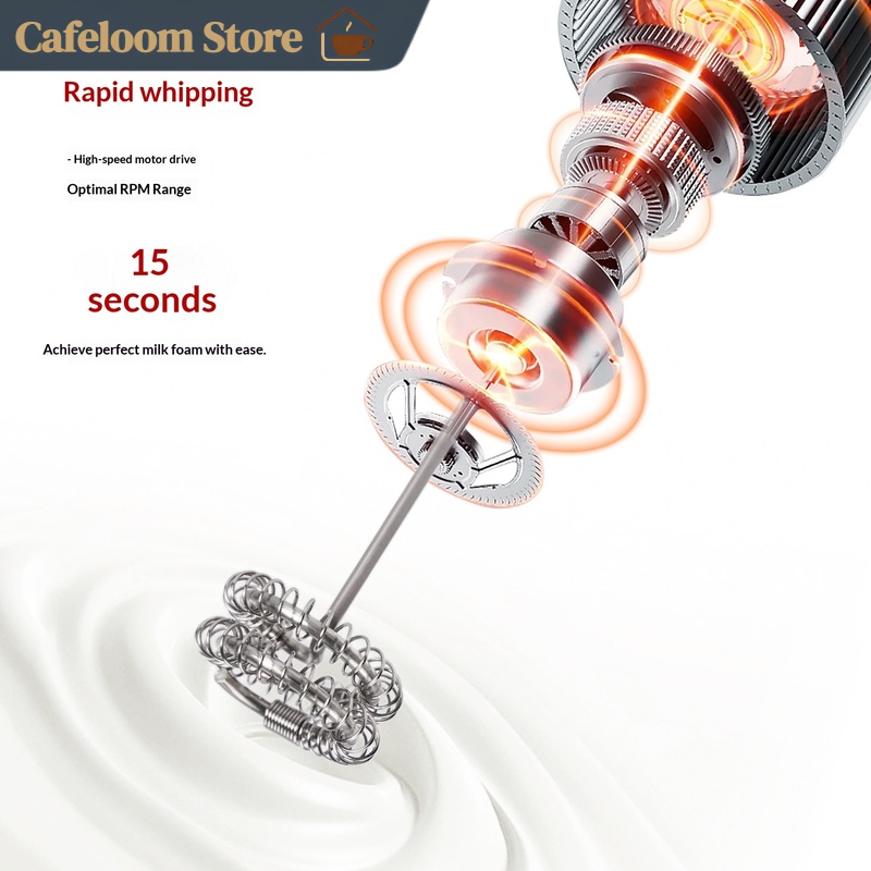 Coffee Plus draagbare elektris - Electric Milk Frother Handheld recensie en prijs