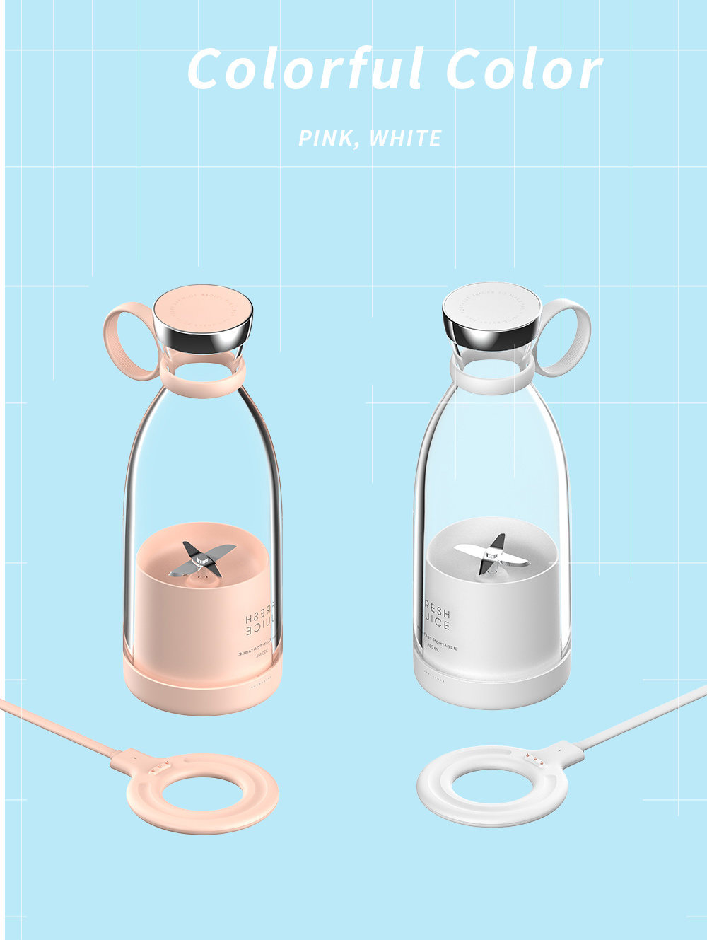 Usb Oplader Voor Draagbare Jui - Portable Blender Usb Rechargeable recensie en prijs