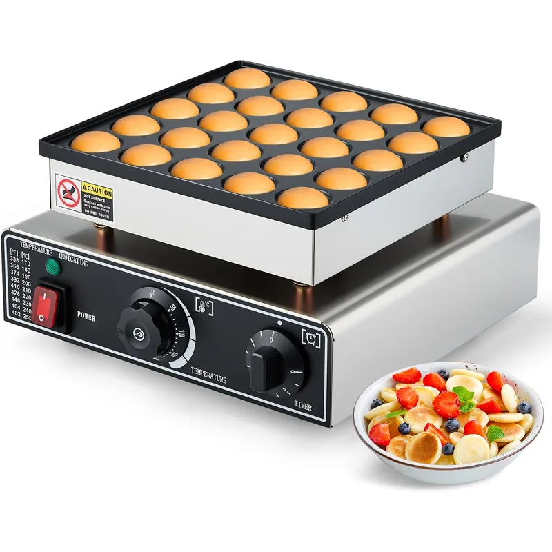 Mini Pannenkoekenmaker Commerc - Mini Waffle Maker Machine recensie en prijs