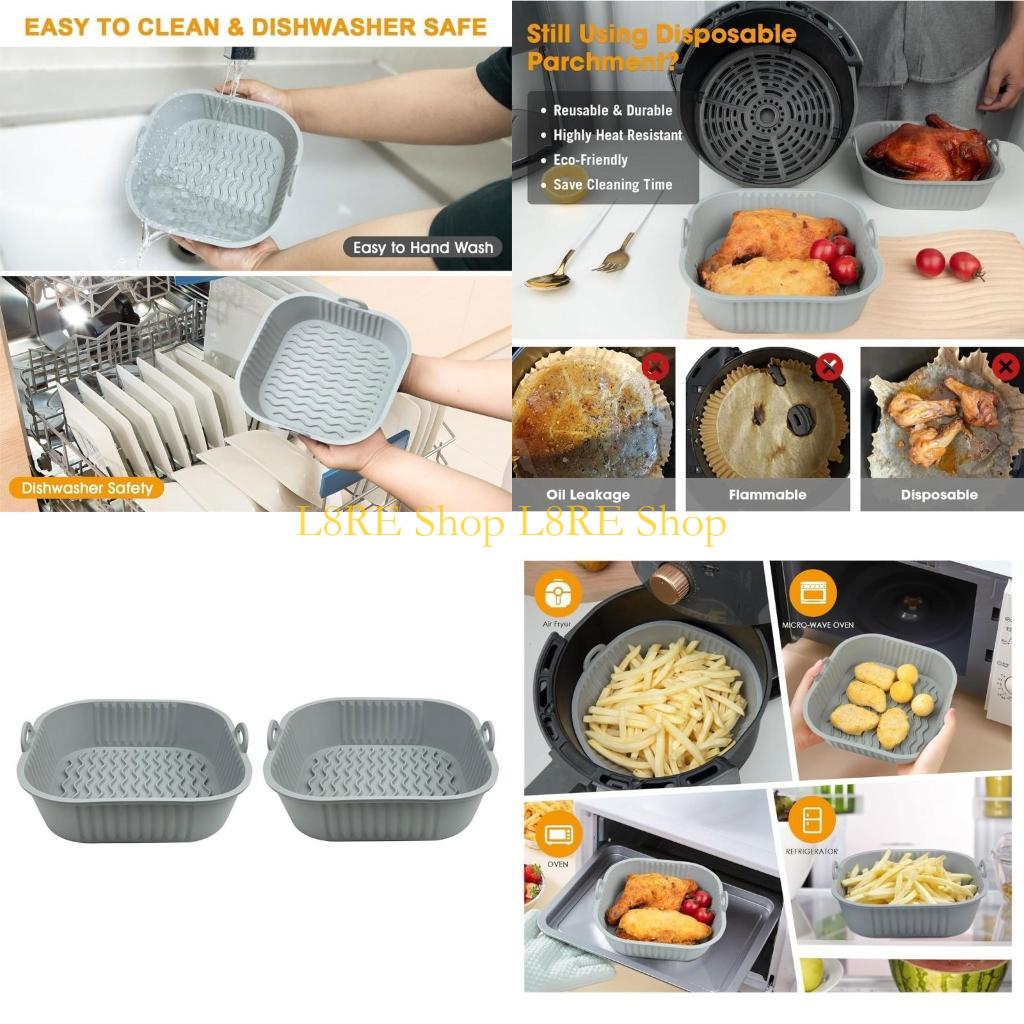 L8re Pack 2 Silicone Pot Liner - Air Fryer Silicone Pot Liner recensie en prijs