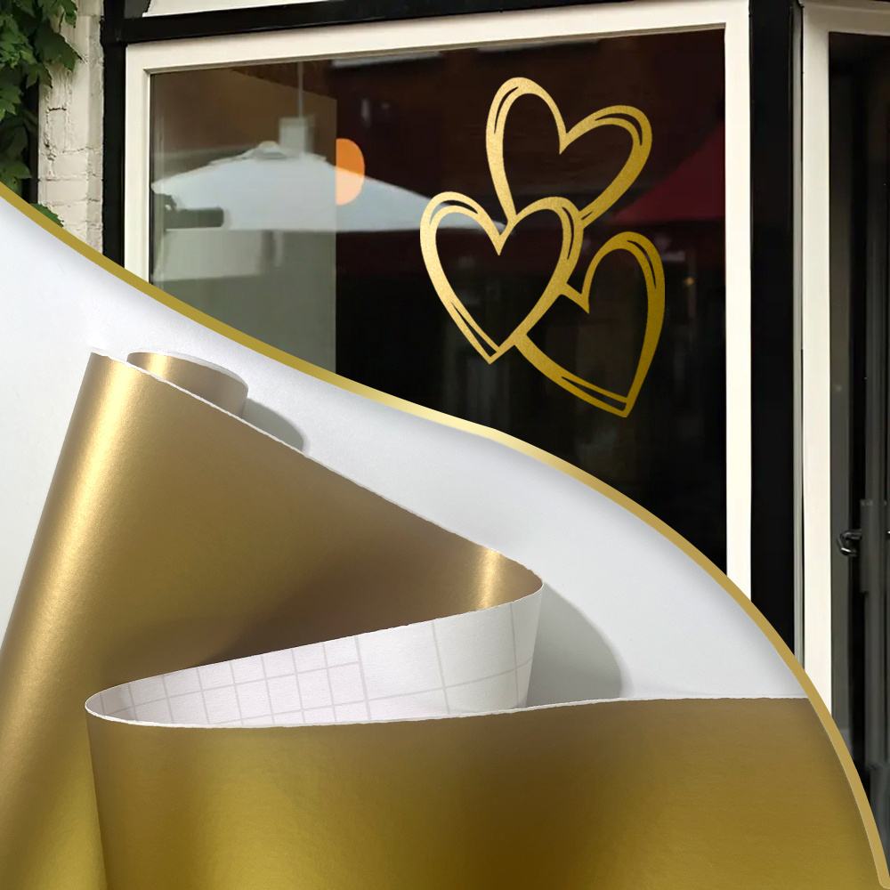 1Roll Mat Goud Vinyl Roll Perm - Home Appliances recensie en prijs