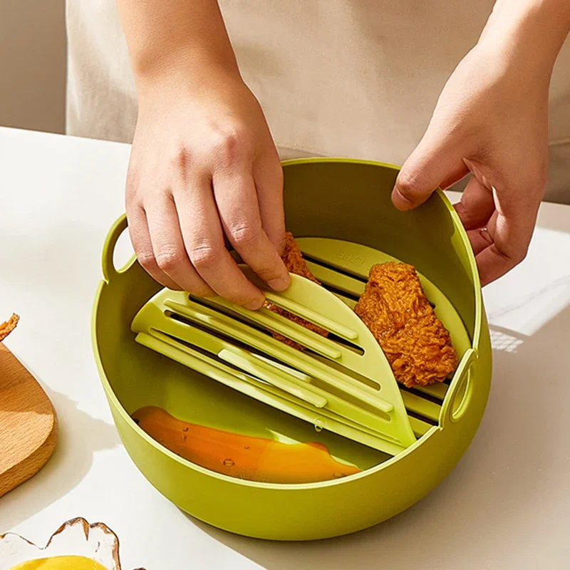 Ronde Lucht Friteuse Voeringen - Air Fryer Silicone Pot Liner recensie en prijs