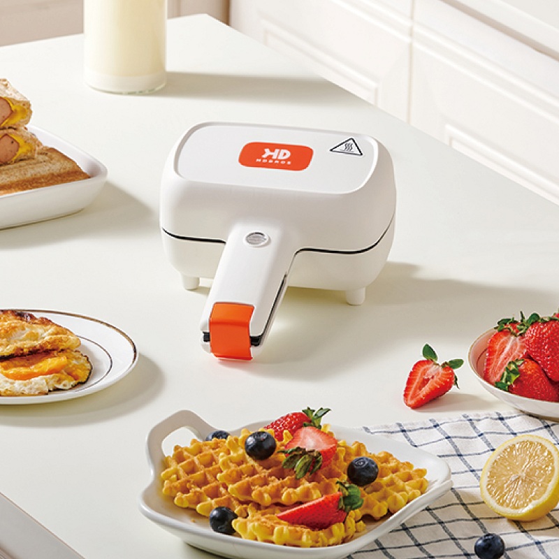 500W Mini Elektrische Sandwich - Mini Waffle Maker Machine recensie en prijs
