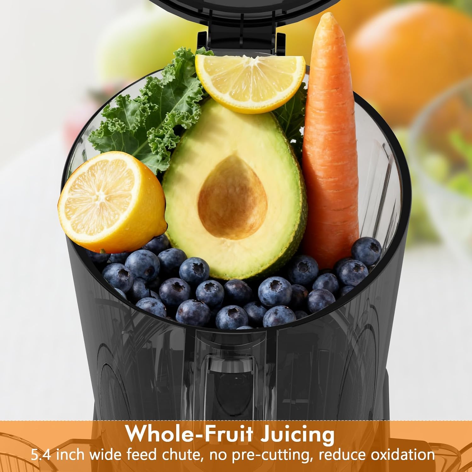 Langzame koudgeperste sapcentr - Electric Slow Juicer Cold Press recensie en prijs