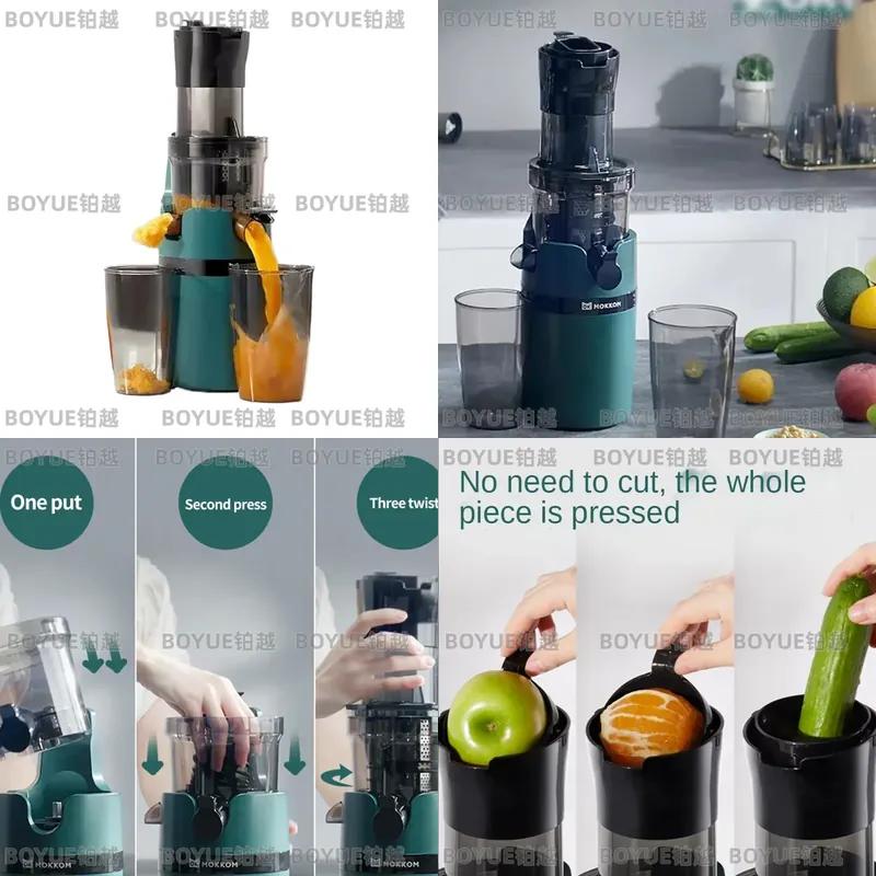 Grote kaliber slowjuicer koude - Electric Slow Juicer Cold Press recensie en prijs