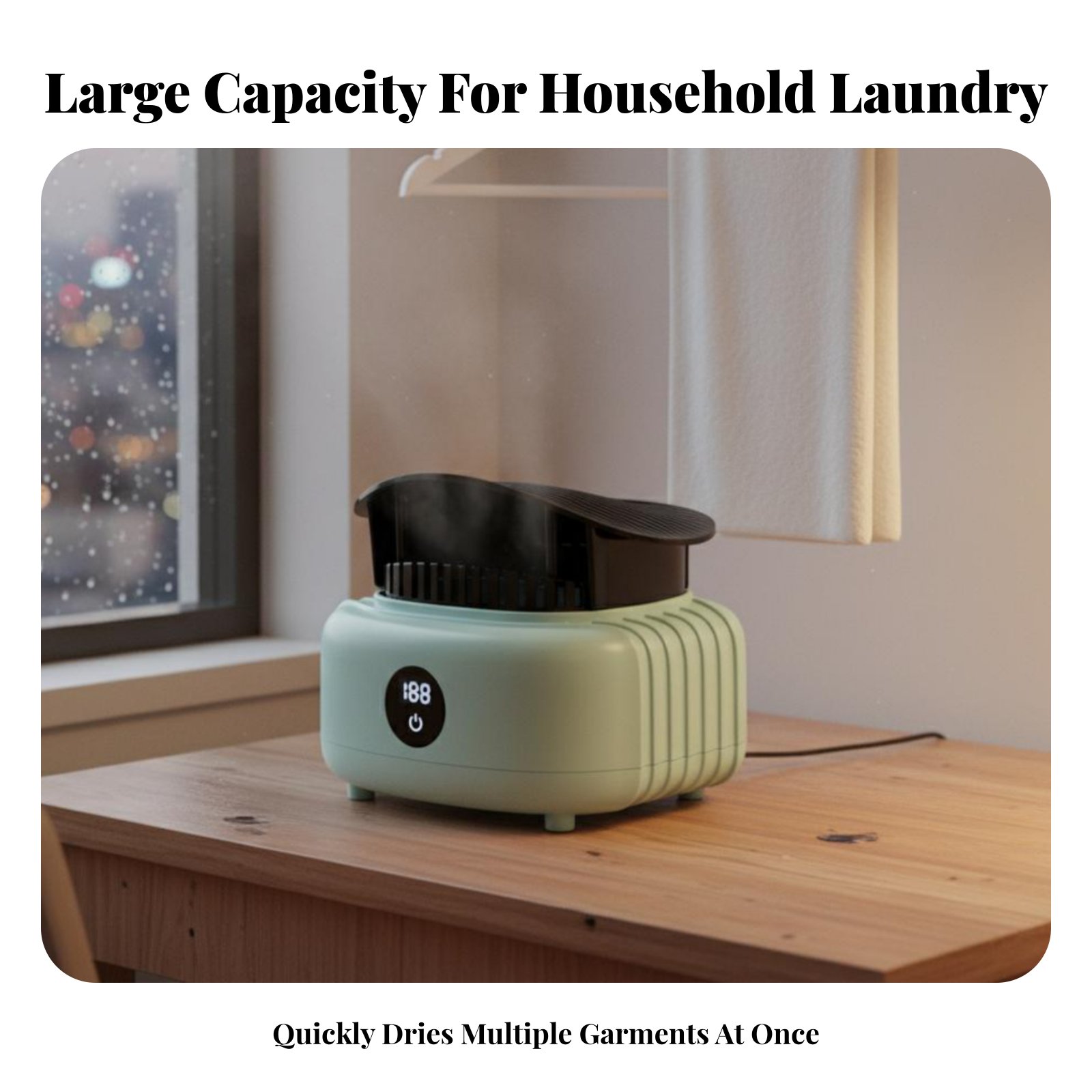 Draagbare kledingdroger, eenvo - Laundry recensie en prijs