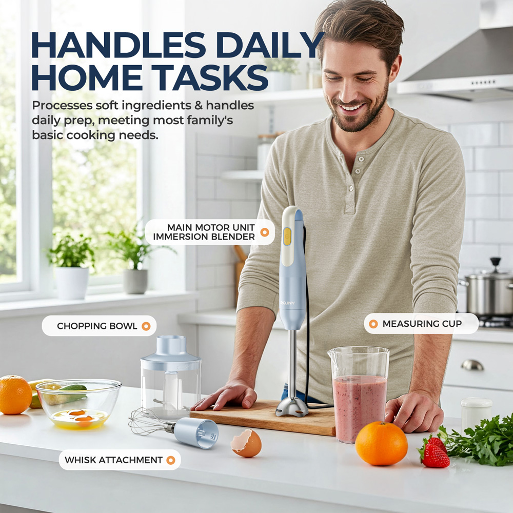 4-in-1 handblenderset, staafmi - Immersion Hand Blender Set recensie en prijs