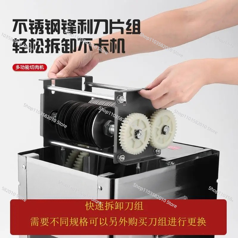 Compacte elektrische vleessnij - Automatic Meat Slicer Home recensie en prijs