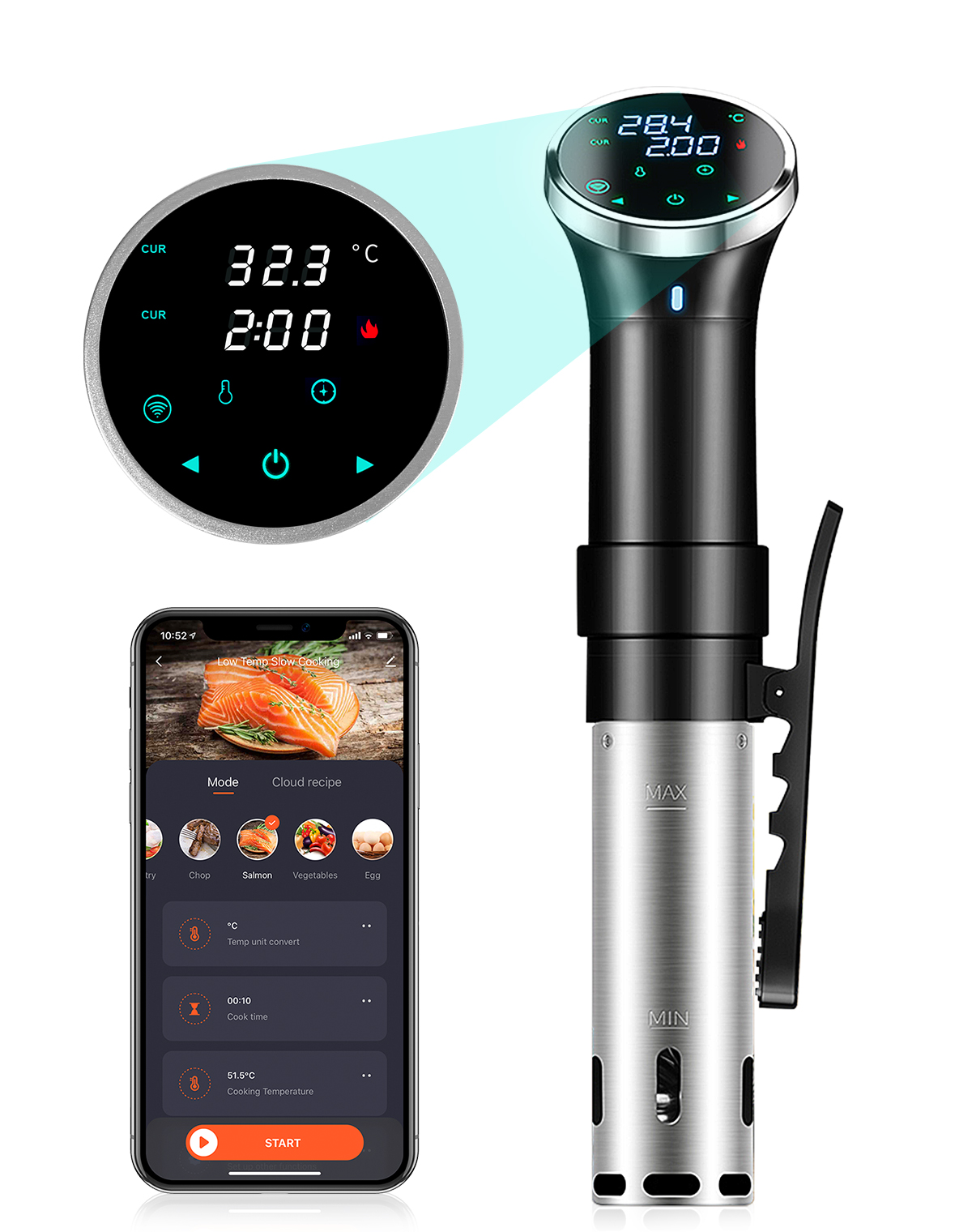 Sous Vide Cooker 1100W Immersi - Digital Sous Vide Precision Cooker recensie en prijs
