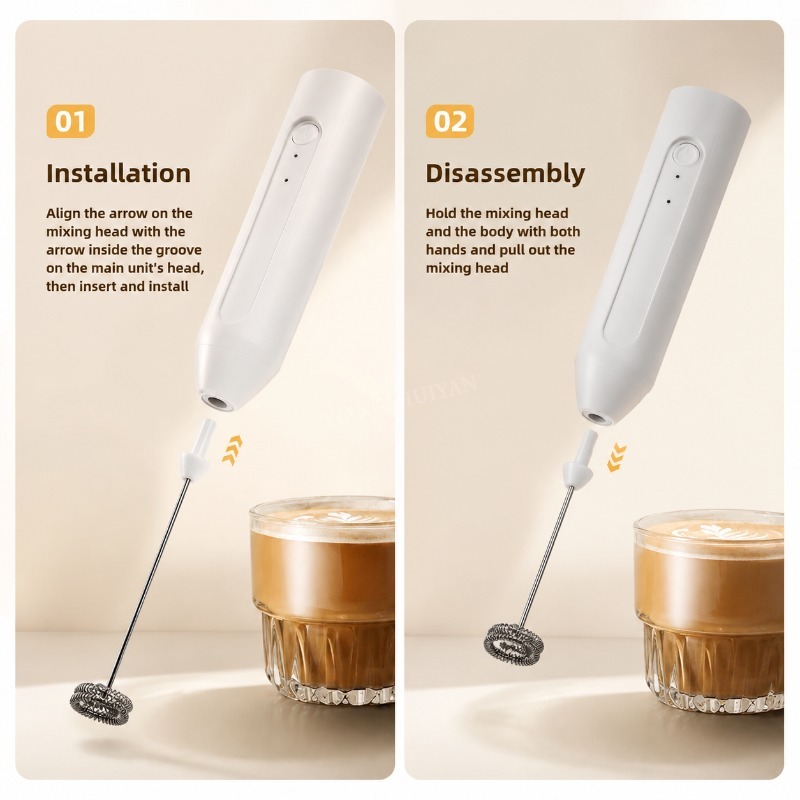 MINI Melkopschuimer USB Oplaad - Electric Milk Frother Handheld recensie en prijs